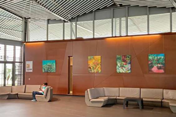 Au Médipôle, une exposition pleine de couleurs