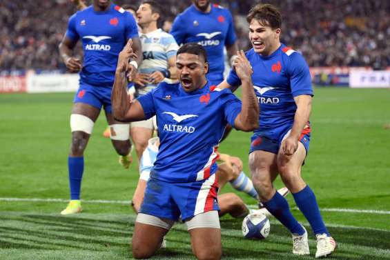 Rugby : avec un essai de Mauvaka, la France domine l’Argentine