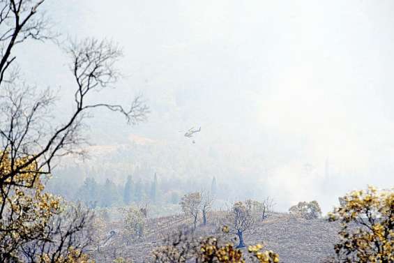 Deux incendies en cours au Mont-Dore
