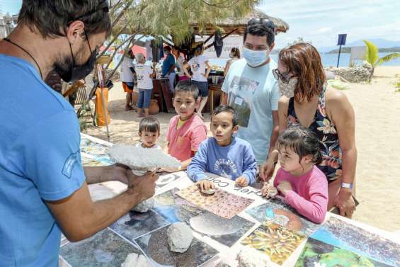 Encore trois week-ends d'animations pour découvrir le nouveau sentier sous-marin de l'île aux Canards
