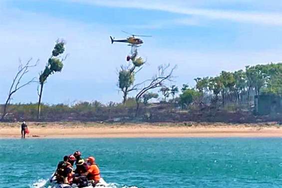 Quatre hectares de végétation partis en fumée sur l'îlot Puen