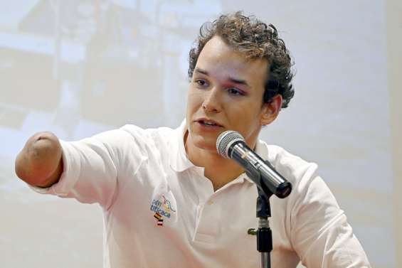 Natation : le quadri-amputé Théo Curin s’apprête à traverser le lac Titicaca