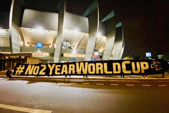 Des supporters français privés de banderole