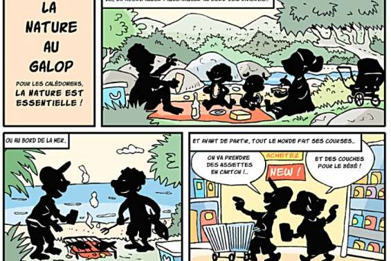 Une nouvelle planche de la Brousse en folie sur la réduction des déchets