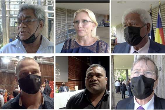 [VIDÉO] Les réactions politiques après le discours de Louis Mapou