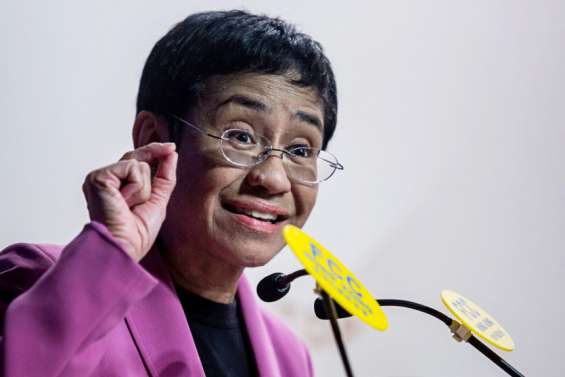 Manille s'oppose à ce que Maria Ressa aille chercher son prix à Oslo