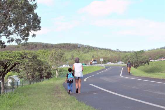 Une piste pour sécuriser le trajet entre Tina et le collège de Normandie