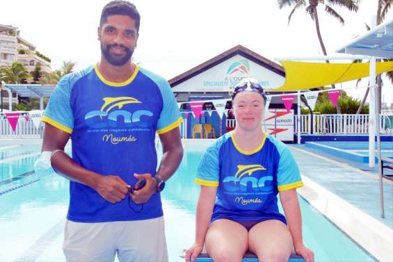 Natation : Delphine André repart déjà en Métropole