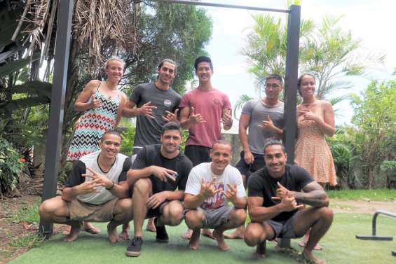 Sainte-Marie : ils sont fous de street workout