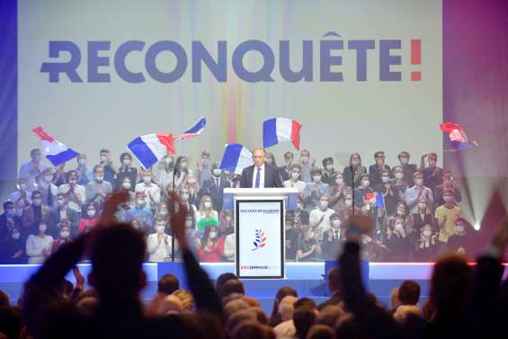 Présidentielle : premier meeting électrique pour Éric Zemmour