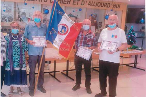 Le Souvenir français a honoré quatre de ses membres