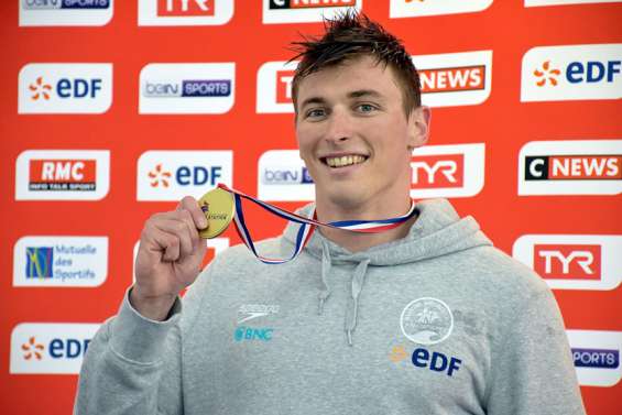 Natation : Maxime Grousset à nouveau champion de France