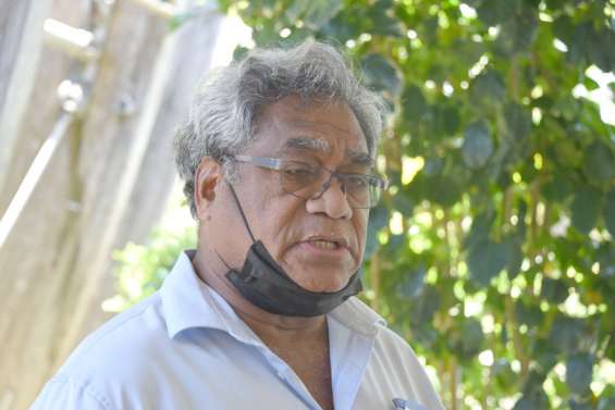 Jacques Lalié,  président de la province des Îles