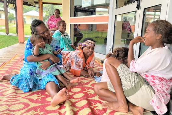 À Lifou, les familles se réfugient dans les centres d’hébergement
