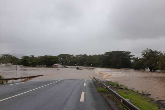 La RT1 inondée