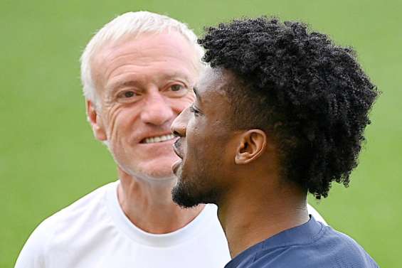 Didier Deschamps, sélectionneur de l'équipe de France de football : 