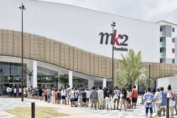 Dumbéa : c'était leur première séance au nouveau cinéma de Koutio