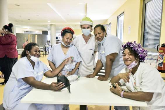 Un réveillon festif au Médipôle pour remercier le personnel