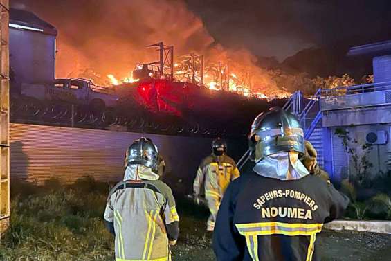 Incendie dans une casse automobile de Numbo, l’origine du feu encore indéterminée
