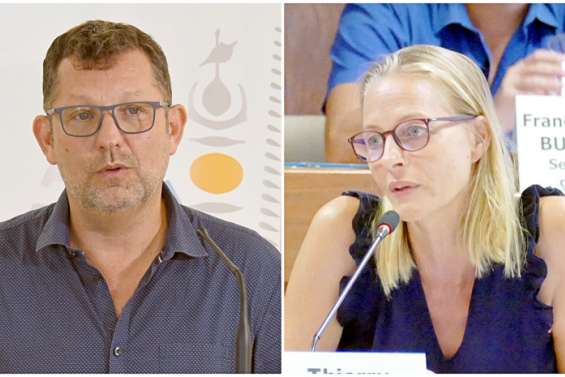 Légion d'honneur pour Thierry de Greslan et Séverine Métillon