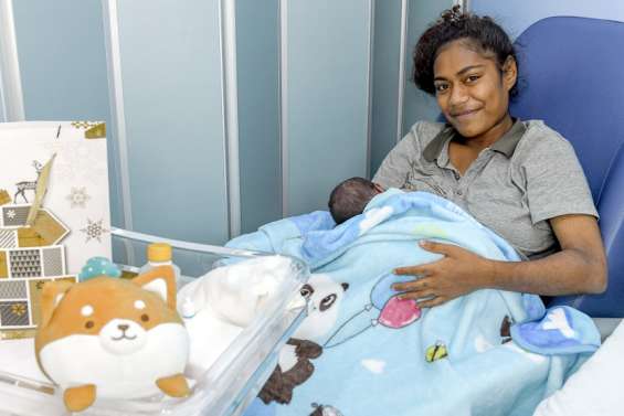 Jocelyn, premier bébé de 2022 au Médipôle