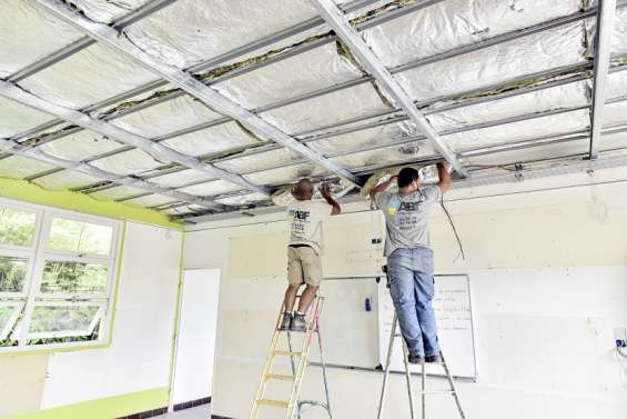 Le lancement de la climatisation au menu des travaux dans les écoles cet été