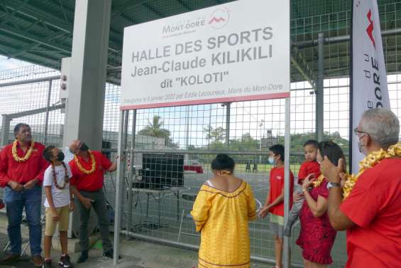 Mont-Dore : La halle des sports de Boulari nommée Jean-Claude Kilikili
