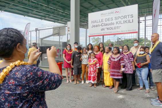 Mont-Dore : la halle des sports de Boulari prend le nom de Jean-Claude Kilikili