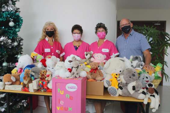 Des doudous par milliers pour les enfants hospitalisés