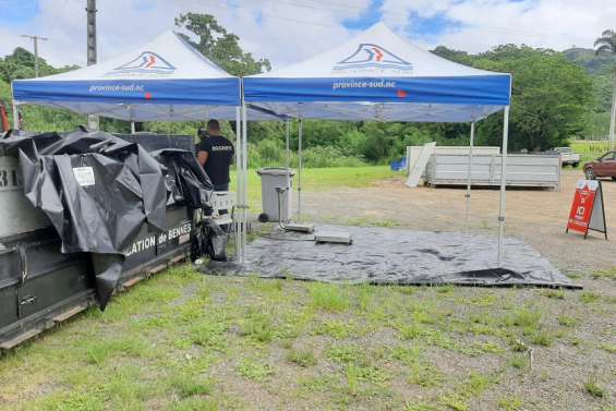 Nouveau succès pour la déchetterie mobile à La Foa