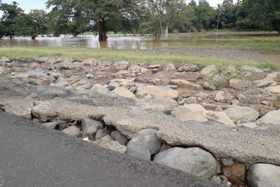 Un nouveau repère de crue pour la RT1
