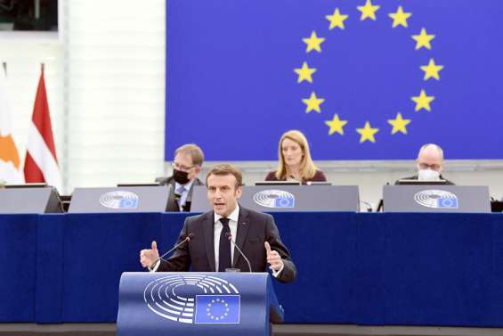 Politique : Macron face aux Européens