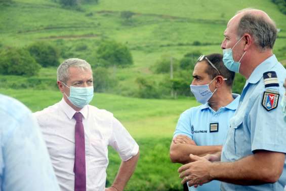 La future caserne de gendarmerie au cœur de la visite du haussaire
