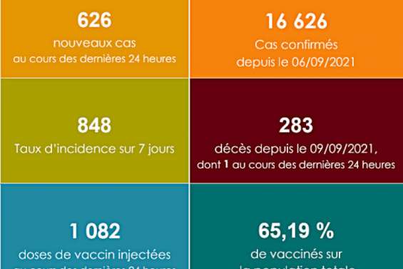 La Nouvelle-Calédonie est en phase de circulation intense du virus