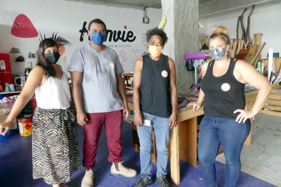 Nouméa : avec Hanvie, 