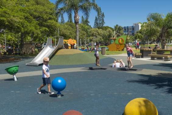 Les travaux sont terminés au parc de jeux de N'Géa