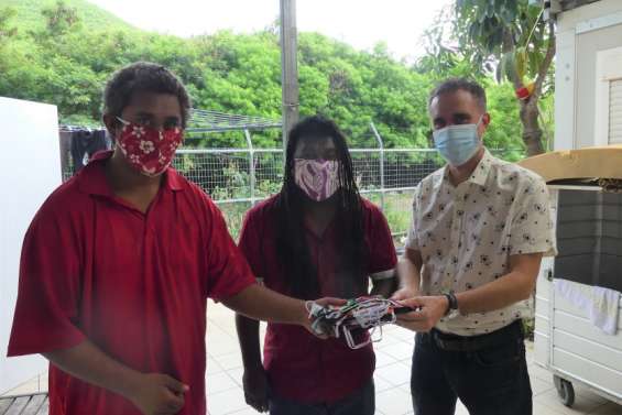 Des masques offerts au Refuge