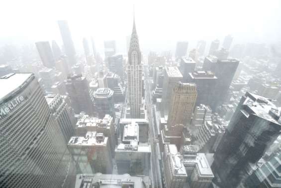 Une tempête de neige a déferlé sur le nord-est