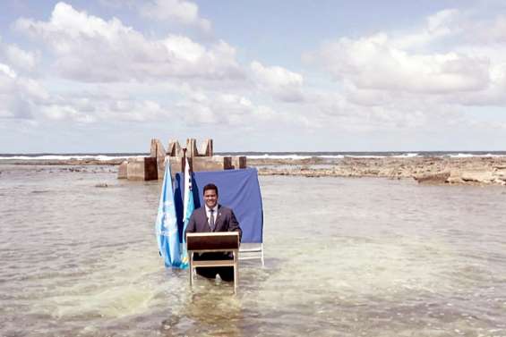 Tuvalu : Simon Kofe, nominé pour le prix Nobel de la paix 2022