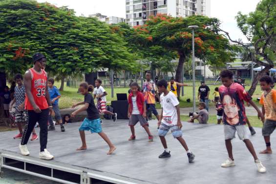 Battle de hip-hop aux tours de Magenta : 