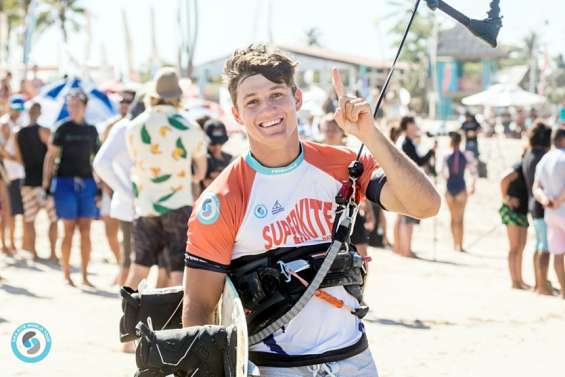 Kitesurf : Arthur Guillebert veut rester au sommet