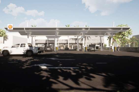 Les travaux de la station-service Victoire se terminent