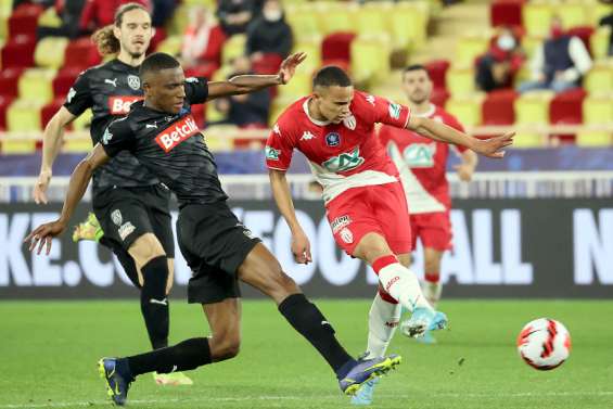 Football : Monaco écarte Amiens et file en demi-finale de la Coupe de France
