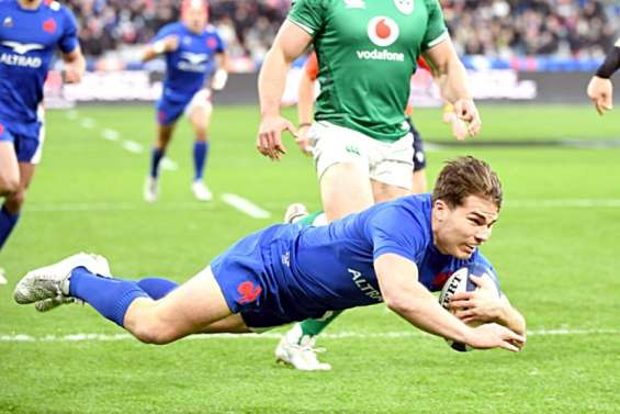 Rugby : le XV de France enchaîne face à l'Irlande