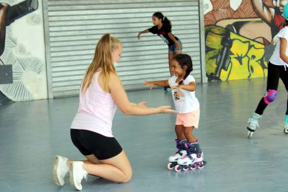 Une matinée pour s’initier au roller artistique à Dumbéa