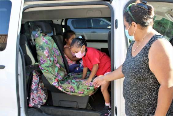 [RENTREE 2022] Embarquement avec Fili transport, qui fait du ramassage scolaire au Mont-Dore