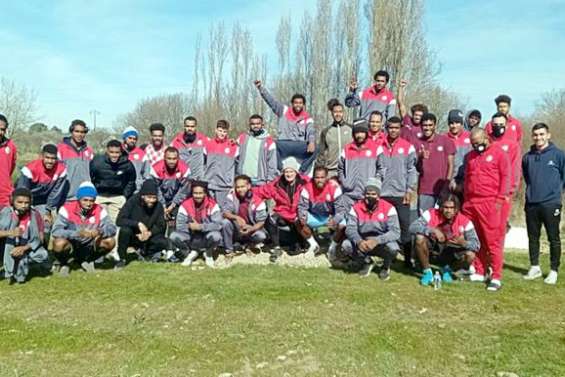 Football : la délégation calédonienne pose ses crampons à Nantes