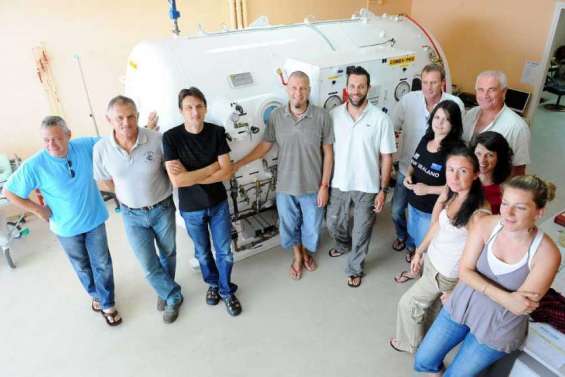 Bientôt un nouveau caisson hyperbare au CHT