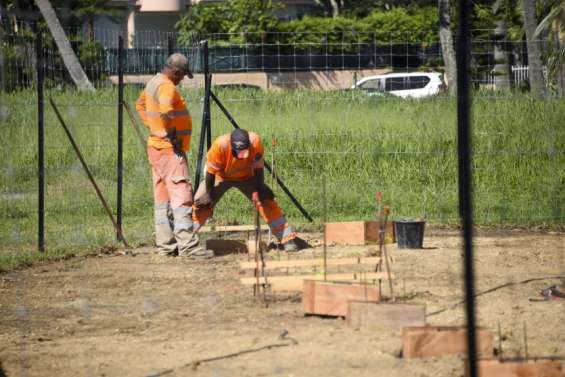 Le chantier de réaménagement de la baie se prépare