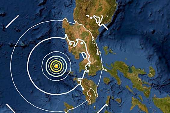 Philippines : un séisme de magnitude 6,4 secoue l’île principale